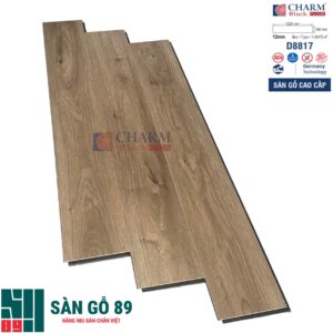 Sàn gỗ Charm Black D8817