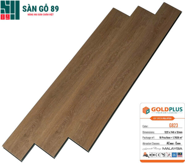 Sàn gỗ Goldplus G823