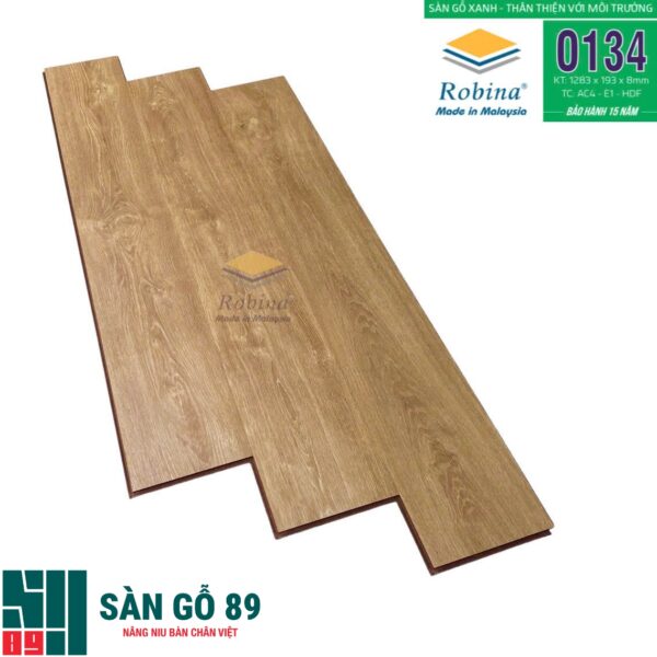 Sàn gỗ Robina O134 8mm