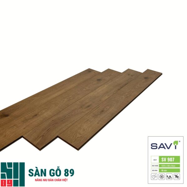 Sàn gỗ Savi SV907 8mm