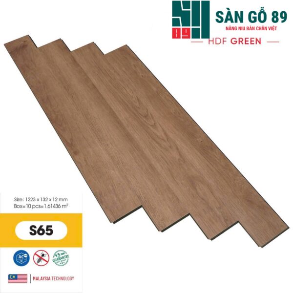 Sàn gỗ Wilson cốt xanh S65