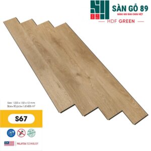 Sàn gỗ Wilson cốt xanh S67