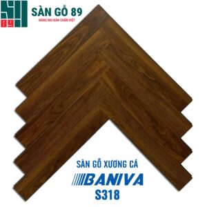 Sàn gỗ xương cá Baniva S318