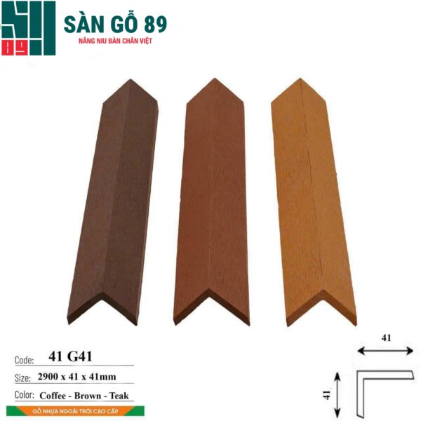 Gỗ nhựa ngoài trời Glotex G41