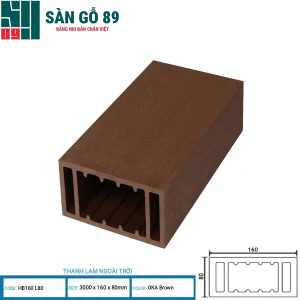 Hobi HB160 L80 OKA Brown