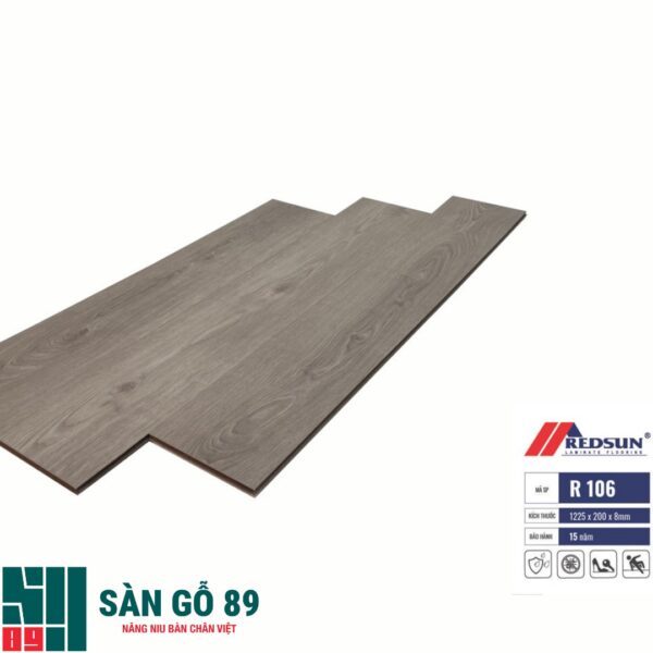 Sàn gỗ Redsun R106 bản dài