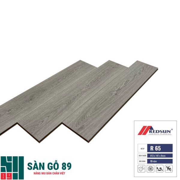 Sàn gỗ Redsun R65 bản ngắn