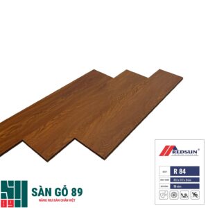 Sàn gỗ Redsun R84 bản ngắn