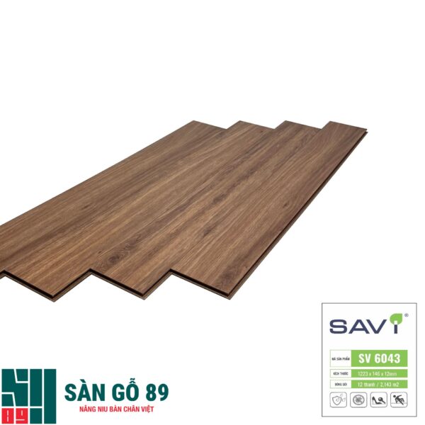 Sàn gỗ Savi SV6043 12mm