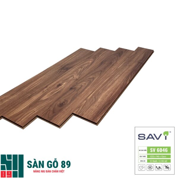 Sàn gỗ Savi SV6046 12mm