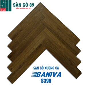 Sàn gỗ xương cá Baniva S396