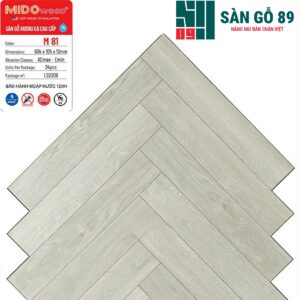 Sàn gỗ xương cá Mido Wood M81