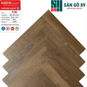 Sàn gỗ xương cá Mido Wood M86