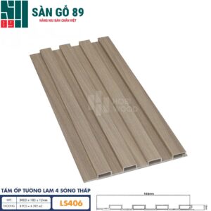 Tấm ốp lam 4 sóng thấp LS406