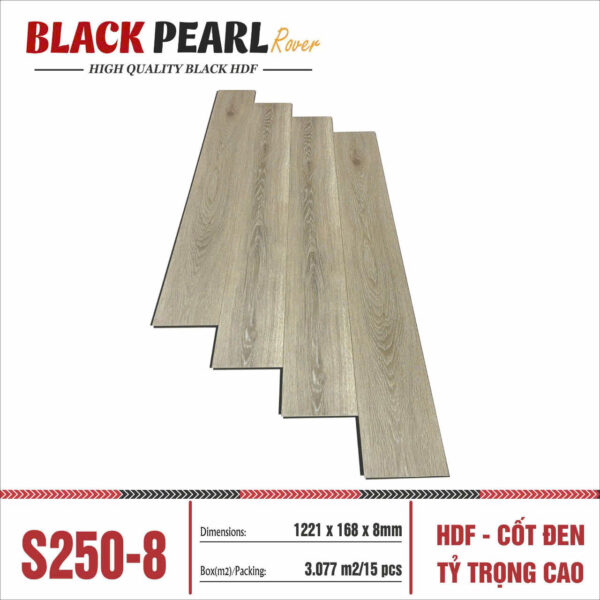 Sàn gỗ Black Pearl S250-8