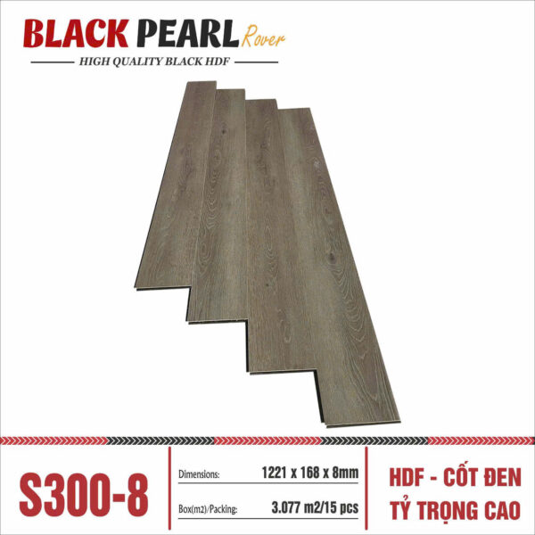 Sàn gỗ Black Pearl S300-8