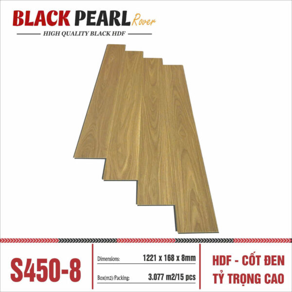 Sàn gỗ Black Pearl S450-8