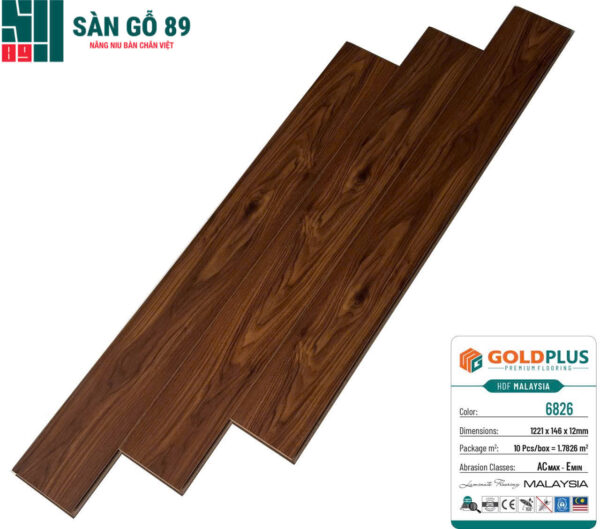 Sàn gỗ Goldplus 6826