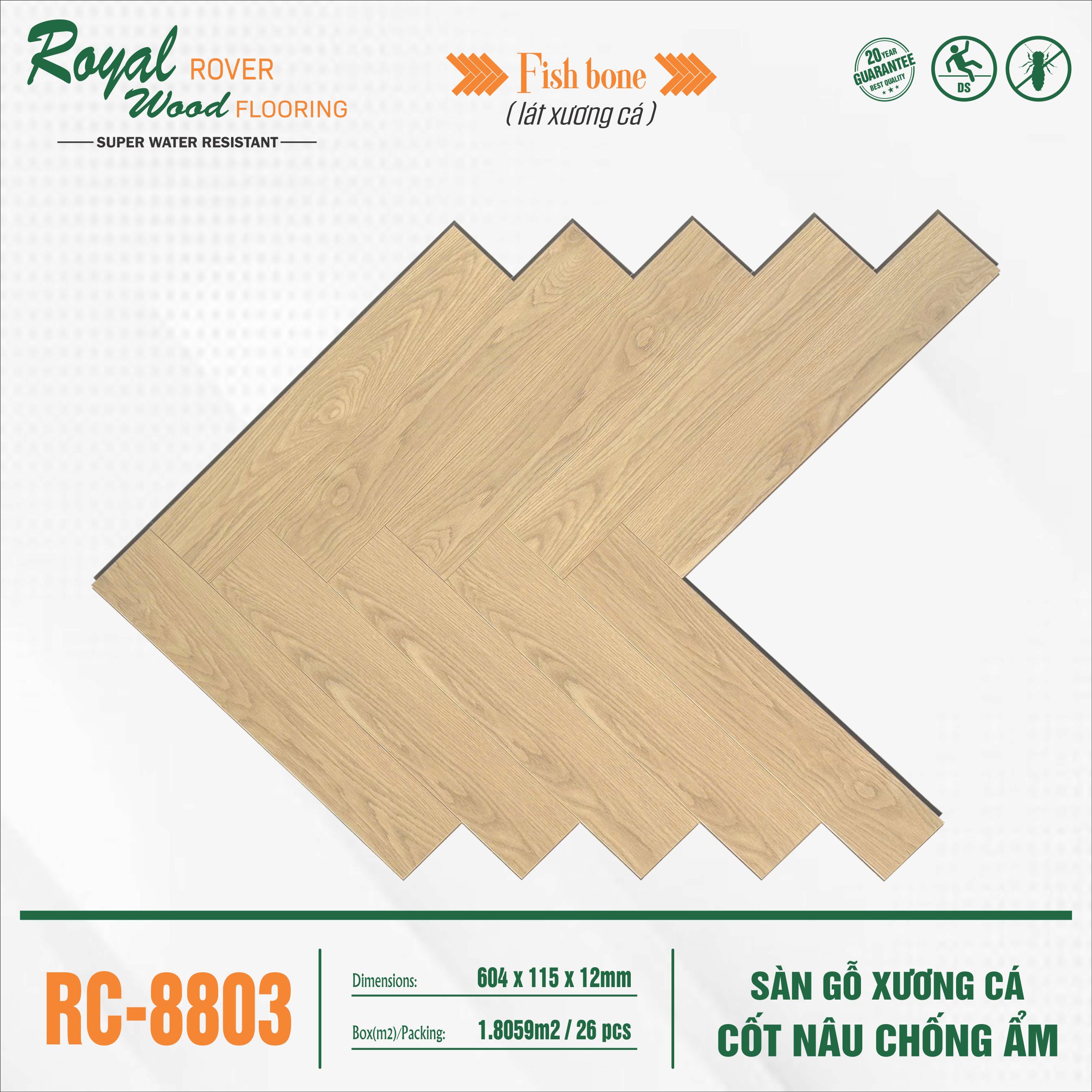 Sàn gỗ Royal Rover RC-8803