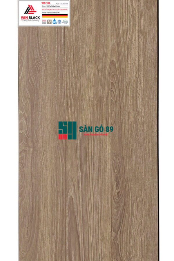 Sàn gỗ Winblack WB106